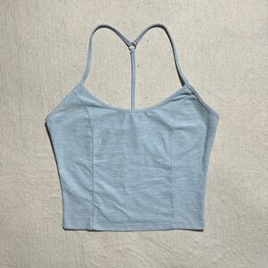 Victoria's Secret Women's M Light Blue Racerback Athletic Lounge Tank Top